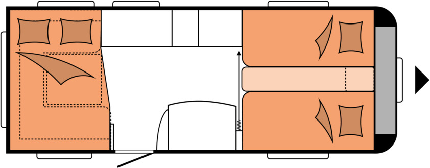 Hobby EXCELLENT EDITION 540 UL - Прицеп дача: фото 2 Hobby EXCELLENT EDITION 540 UL - Прицеп дача: фото 2