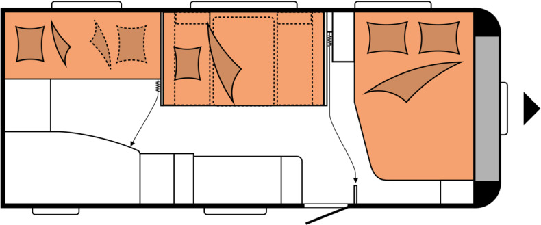 Hobby EXCELLENT EDITION 545 KMF - Прицеп дача: фото 2 Hobby EXCELLENT EDITION 545 KMF - Прицеп дача: фото 2