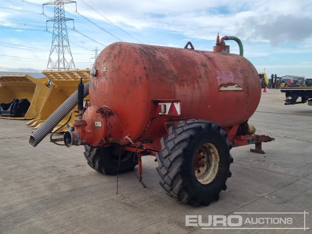 1992 S H Watterson Single Axle Draw Bar Vacuum Slurry Tanker, PTO Driven Pump - Сельскохозяйственный прицеп: фото 5 1992 S H Watterson Single Axle Draw Bar Vacuum Slurry Tanker, PTO Driven Pump - Сельскохозяйственный прицеп: фото 5