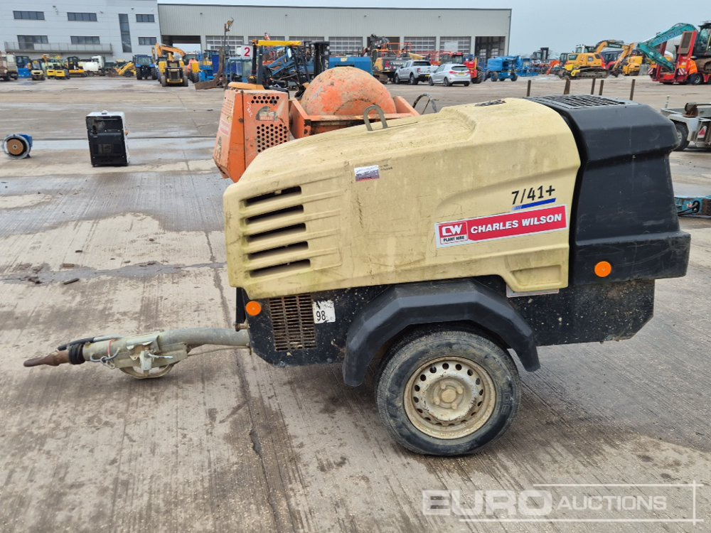 2012 Doosan 741 - Воздушный компрессор: фото 2 2012 Doosan 741 - Воздушный компрессор: фото 2