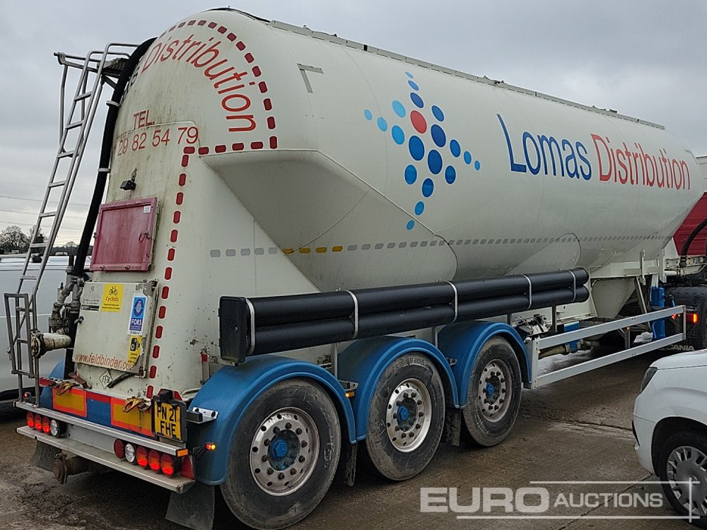 Полуприцеп-цистерна 2012 Feldbinder Tri Axle Powder Tanker Trailer: фото 6 Полуприцеп-цистерна 2012 Feldbinder Tri Axle Powder Tanker Trailer: фото 6