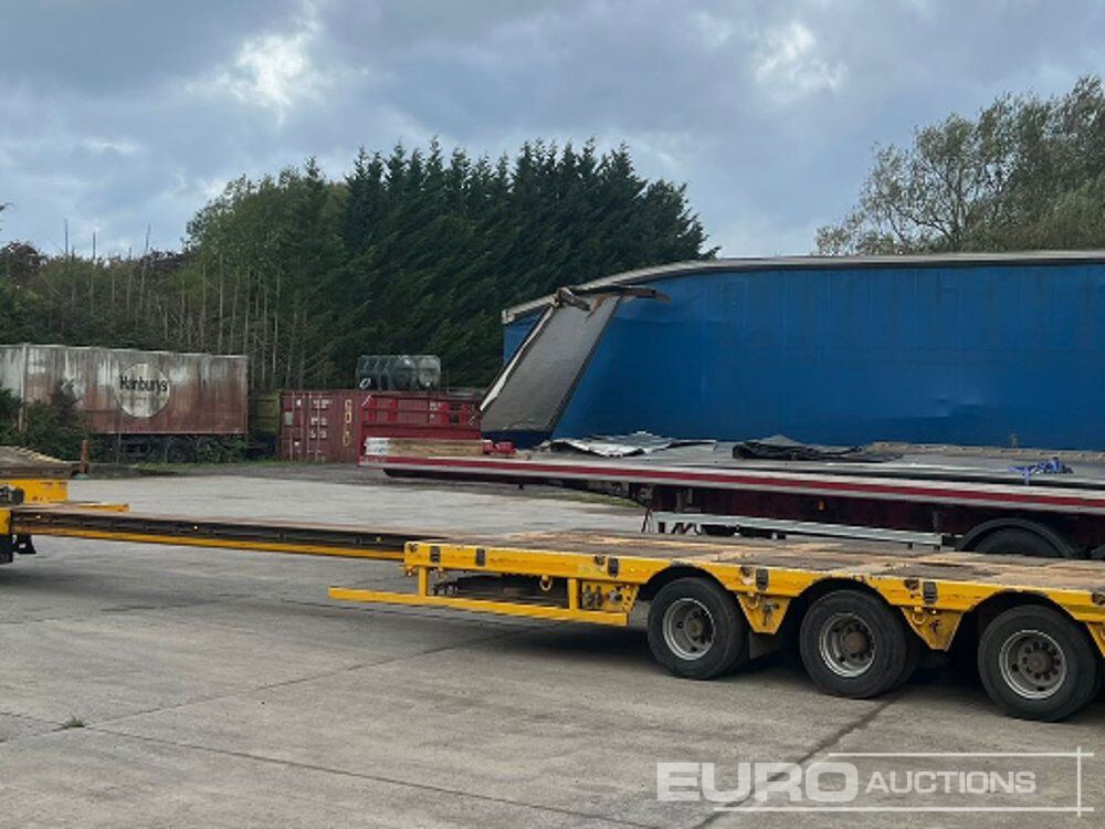 2014 Faymonville 4 Axle Extendable Step Frame Low Loader Trailer, Hydraulic Powered Out Flip Toe Ramps Alloy Neck Ramps, Rear Steering Axles, Sliding Bolster, Alloy insert Ramps - Низкорамный полуприцеп: фото 1 2014 Faymonville 4 Axle Extendable Step Frame Low Loader Trailer, Hydraulic Powered Out Flip Toe Ramps Alloy Neck Ramps, Rear Steering Axles, Sliding Bolster, Alloy insert Ramps - Низкорамный полуприцеп: фото 1