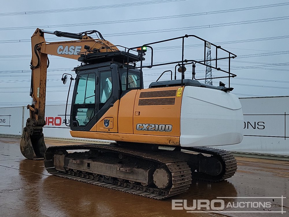 2015 Case CX210D - Гусеничный экскаватор: фото 3 2015 Case CX210D - Гусеничный экскаватор: фото 3