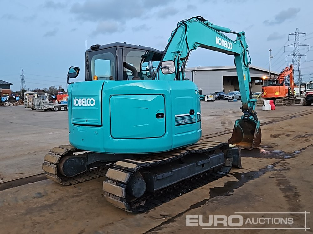 2015 Kobelco SK75SR-3 - Мини-экскаватор: фото 5 2015 Kobelco SK75SR-3 - Мини-экскаватор: фото 5