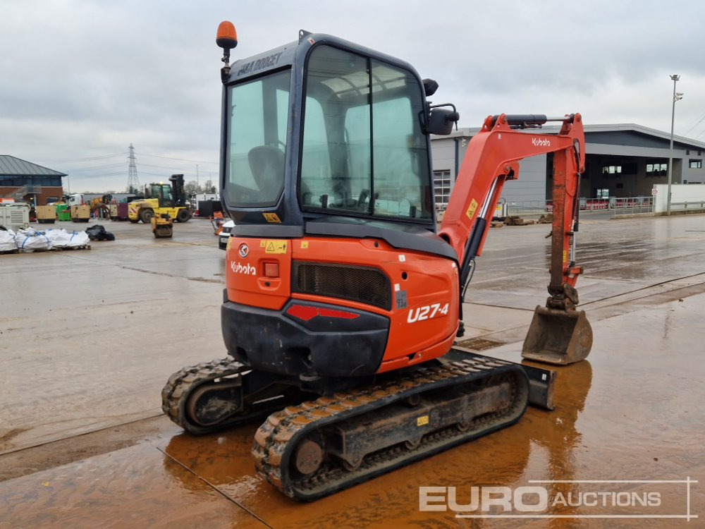 2015 Kubota U27-4 - Мини-экскаватор: фото 5 2015 Kubota U27-4 - Мини-экскаватор: фото 5