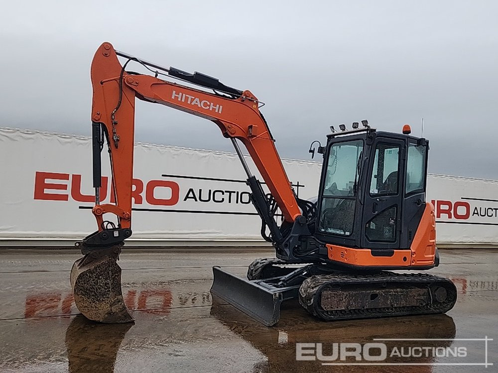 2016 Hitachi ZX65USB-5A CLP - Мини-экскаватор: фото 1 2016 Hitachi ZX65USB-5A CLP - Мини-экскаватор: фото 1