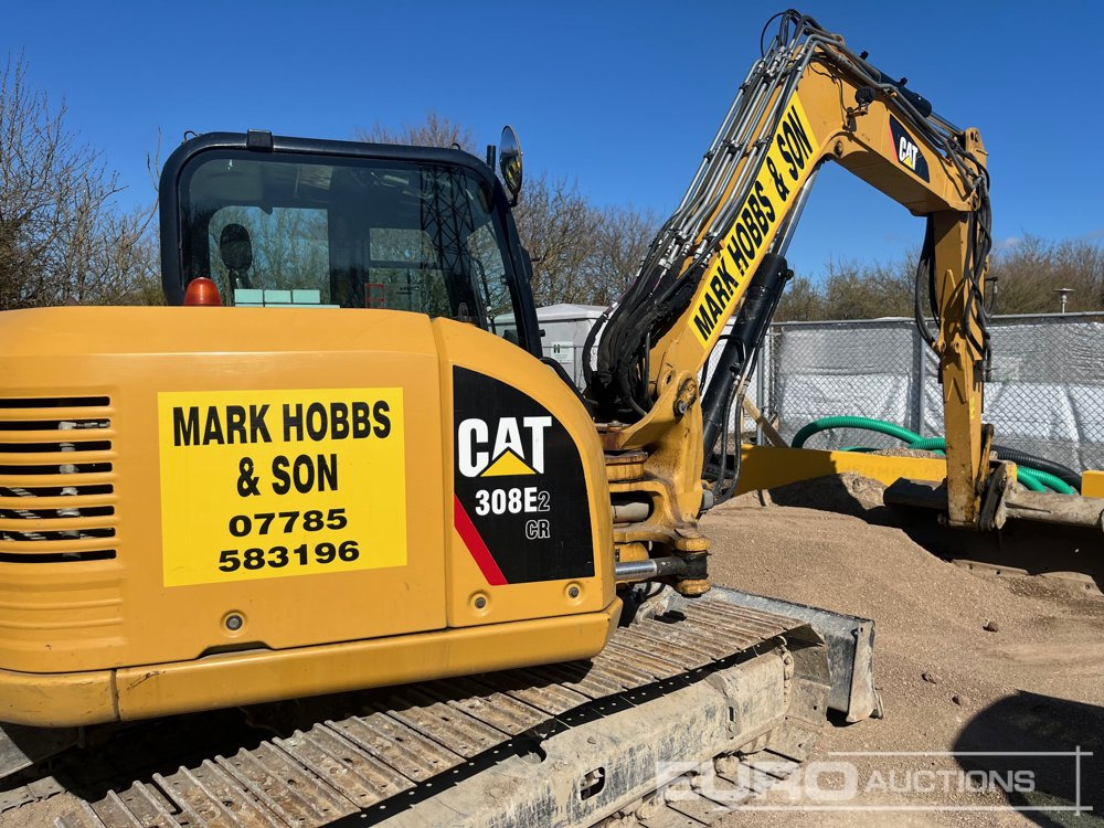 2017 CAT 308E2 CR - Мини-экскаватор: фото 4 2017 CAT 308E2 CR - Мини-экскаватор: фото 4