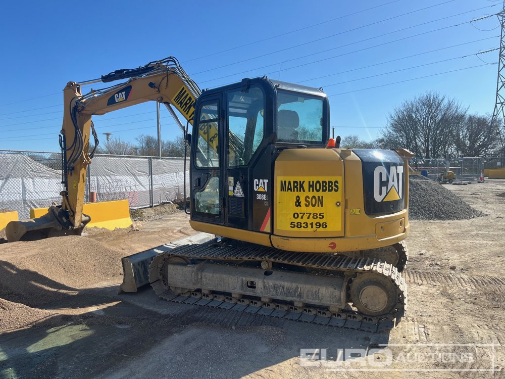 2017 CAT 308E2 CR - Мини-экскаватор: фото 1 2017 CAT 308E2 CR - Мини-экскаватор: фото 1