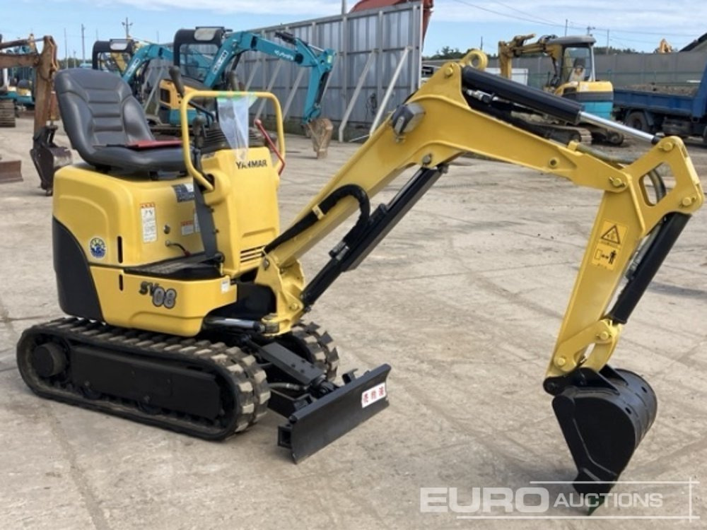 2017 Yanmar SV08-1A - Мини-экскаватор: фото 2 2017 Yanmar SV08-1A - Мини-экскаватор: фото 2