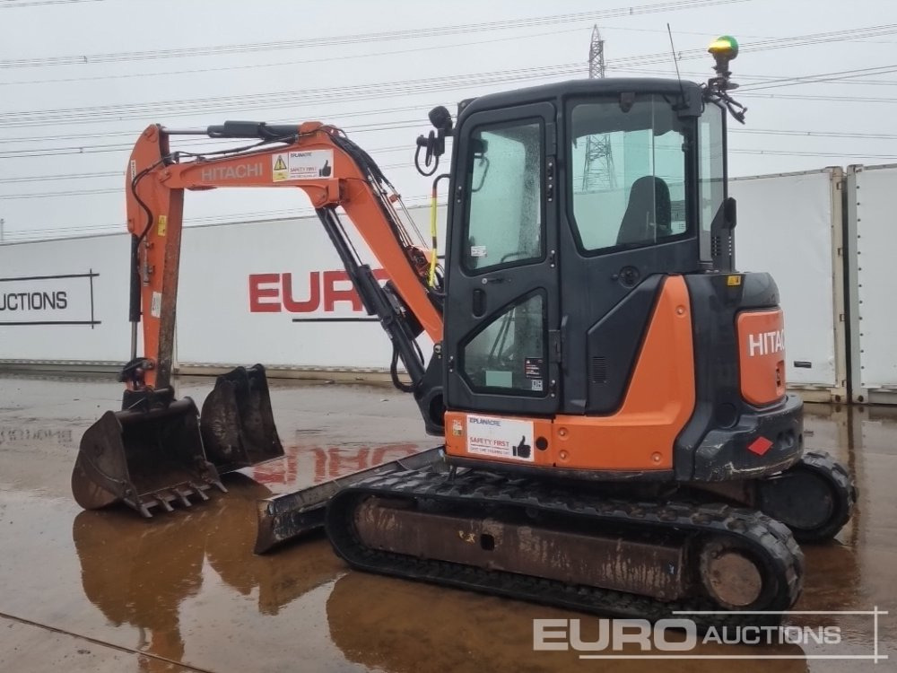 2018 Hitachi ZX55U-5A CLR - Мини-экскаватор: фото 3 2018 Hitachi ZX55U-5A CLR - Мини-экскаватор: фото 3