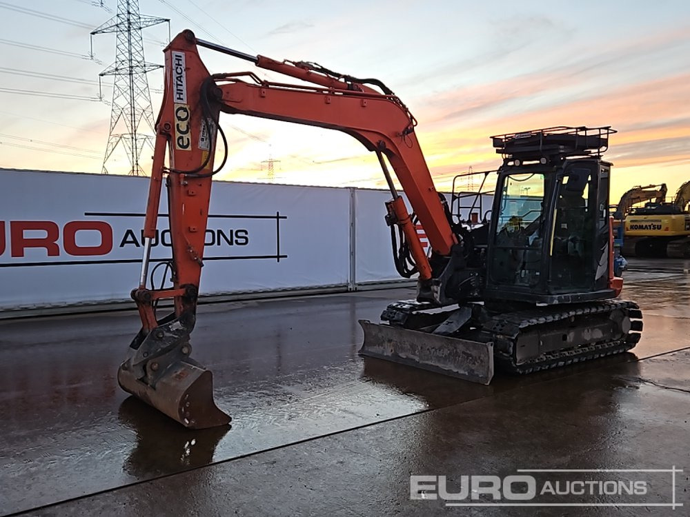 2018 Hitachi ZX85USB-5 - Мини-экскаватор: фото 1 2018 Hitachi ZX85USB-5 - Мини-экскаватор: фото 1