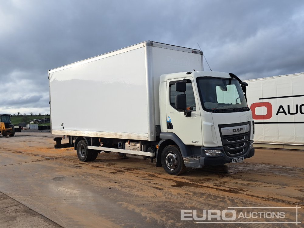 Грузовик с закрытым кузовом 2020 DAF LF180: фото 7