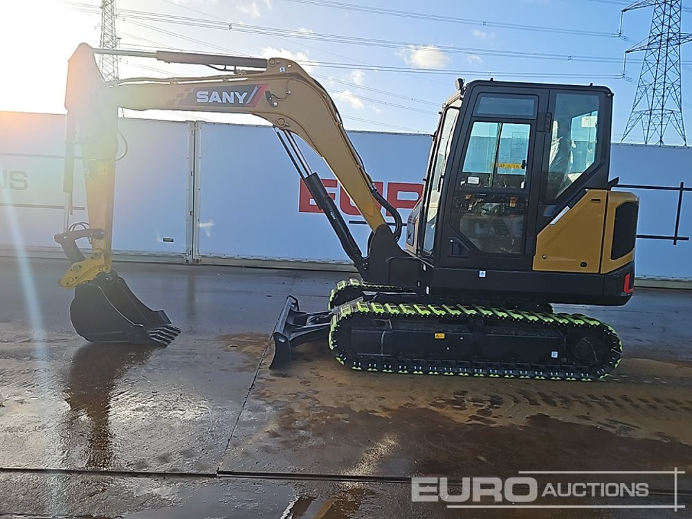 2025 Sany SY55U - Мини-экскаватор: фото 2 2025 Sany SY55U - Мини-экскаватор: фото 2