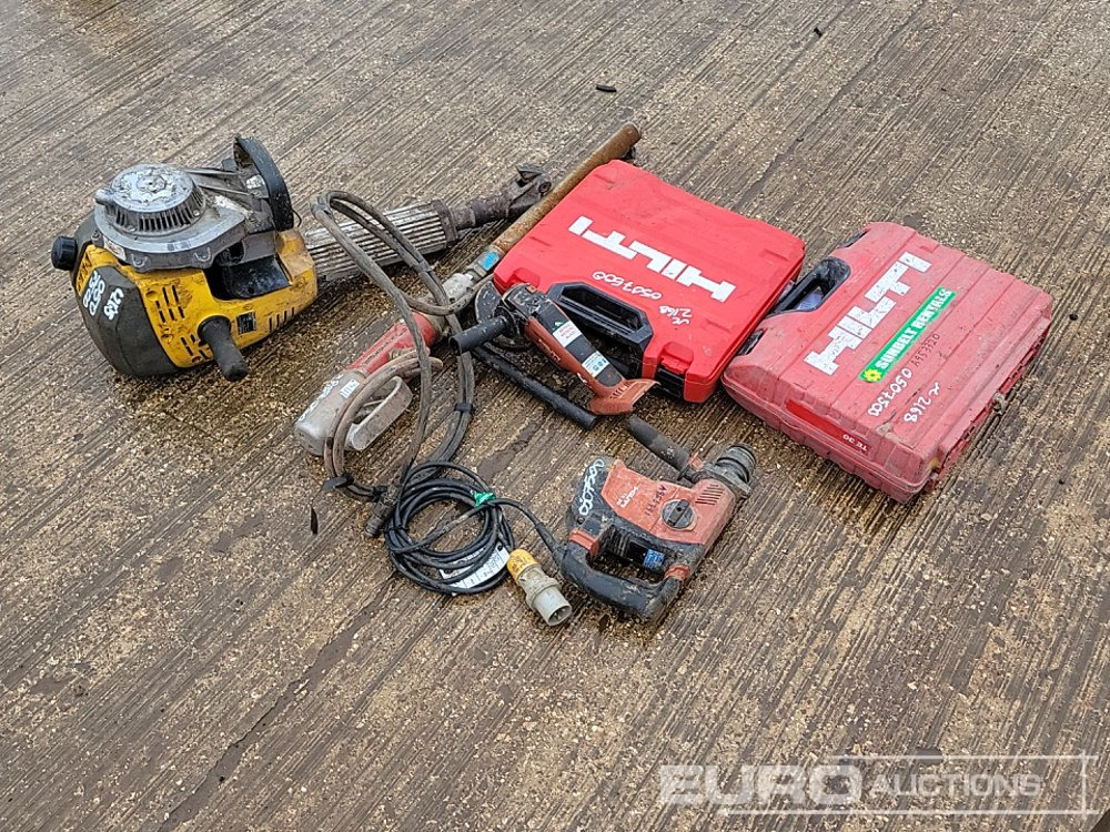 Hilti Hammer Drill (2 of), Hilti Battery Impact Gun, Hilti Battery Grinder, Hycon Hydraulic Core Drill, Wacker Neuson Hand Held Breaker - Строительное оборудование: фото 5 Hilti Hammer Drill (2 of), Hilti Battery Impact Gun, Hilti Battery Grinder, Hycon Hydraulic Core Drill, Wacker Neuson Hand Held Breaker - Строительное оборудование: фото 5