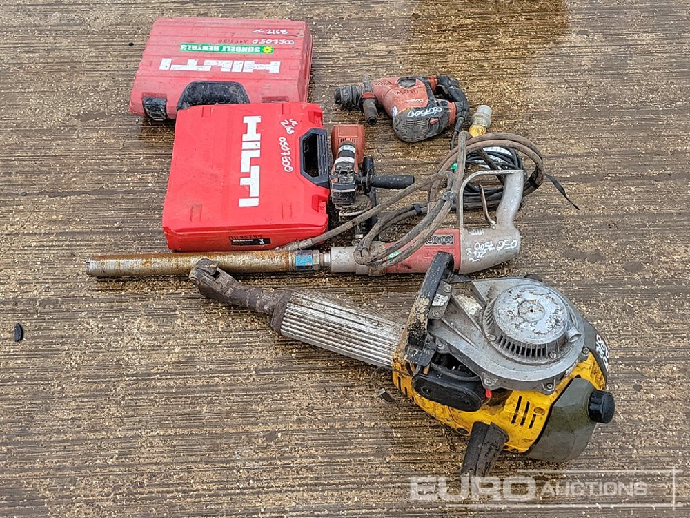 Hilti Hammer Drill (2 of), Hilti Battery Impact Gun, Hilti Battery Grinder, Hycon Hydraulic Core Drill, Wacker Neuson Hand Held Breaker - Строительное оборудование: фото 2 Hilti Hammer Drill (2 of), Hilti Battery Impact Gun, Hilti Battery Grinder, Hycon Hydraulic Core Drill, Wacker Neuson Hand Held Breaker - Строительное оборудование: фото 2