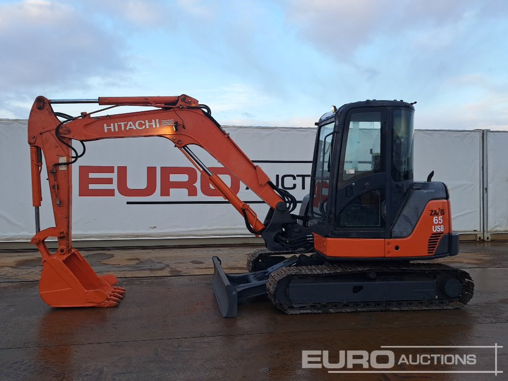 Hitachi ZX65USB-3F - Мини-экскаватор: фото 2 Hitachi ZX65USB-3F - Мини-экскаватор: фото 2