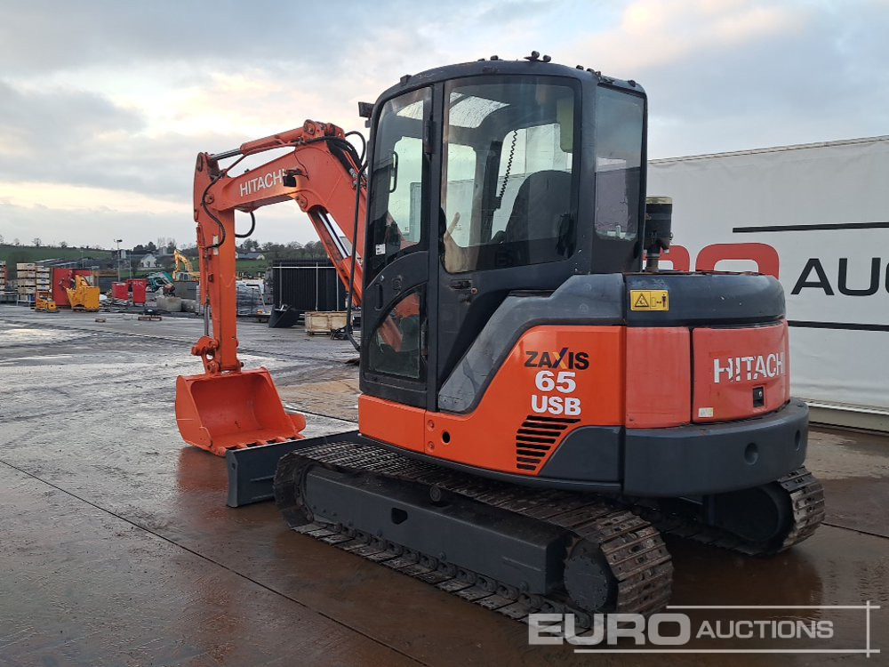 Hitachi ZX65USB-3F - Мини-экскаватор: фото 3 Hitachi ZX65USB-3F - Мини-экскаватор: фото 3