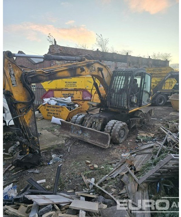 JCB JS130W - Колёсный экскаватор: фото 1 JCB JS130W - Колёсный экскаватор: фото 1