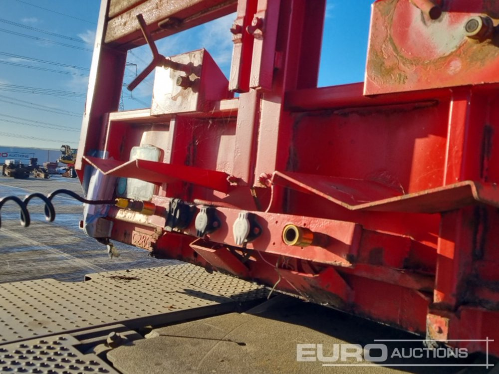 Грузовик бортовой/ Платформа Nooteboom 4 Axle Extendable Low Loader Trailer, Twin Axle Rear Steer, Out Riggers: фото 35
