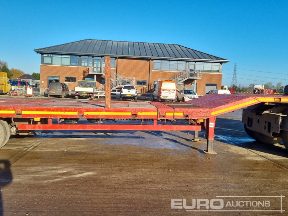Грузовик бортовой/ Платформа Nooteboom 4 Axle Extendable Low Loader Trailer, Twin Axle Rear Steer, Out Riggers: фото 21