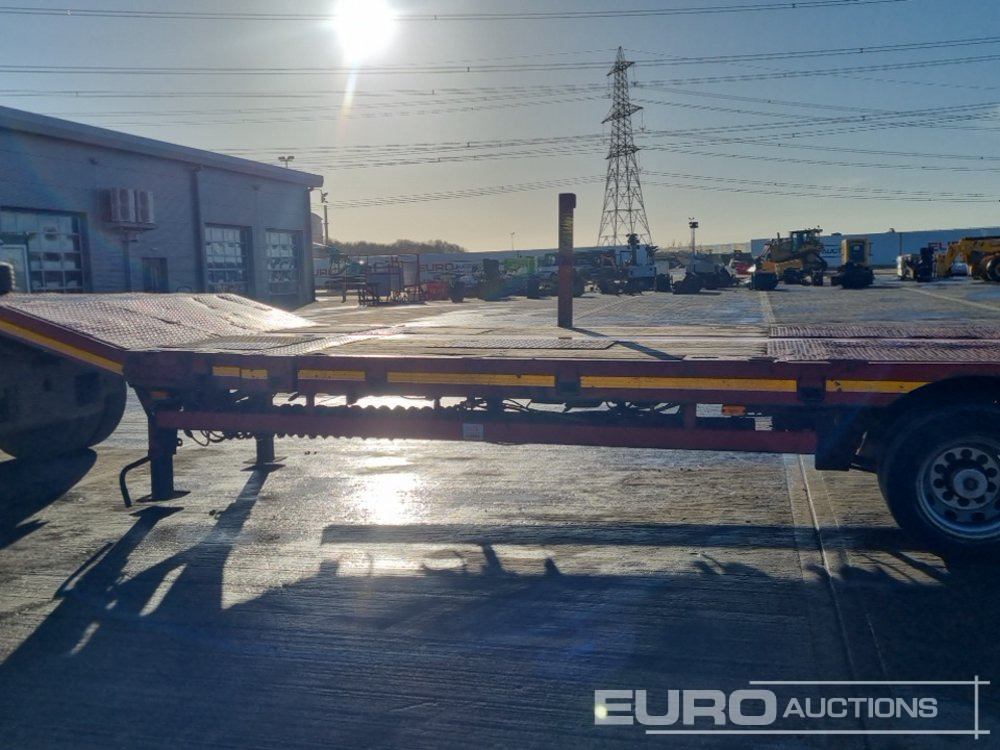 Грузовик бортовой/ Платформа Nooteboom 4 Axle Extendable Low Loader Trailer, Twin Axle Rear Steer, Out Riggers: фото 30