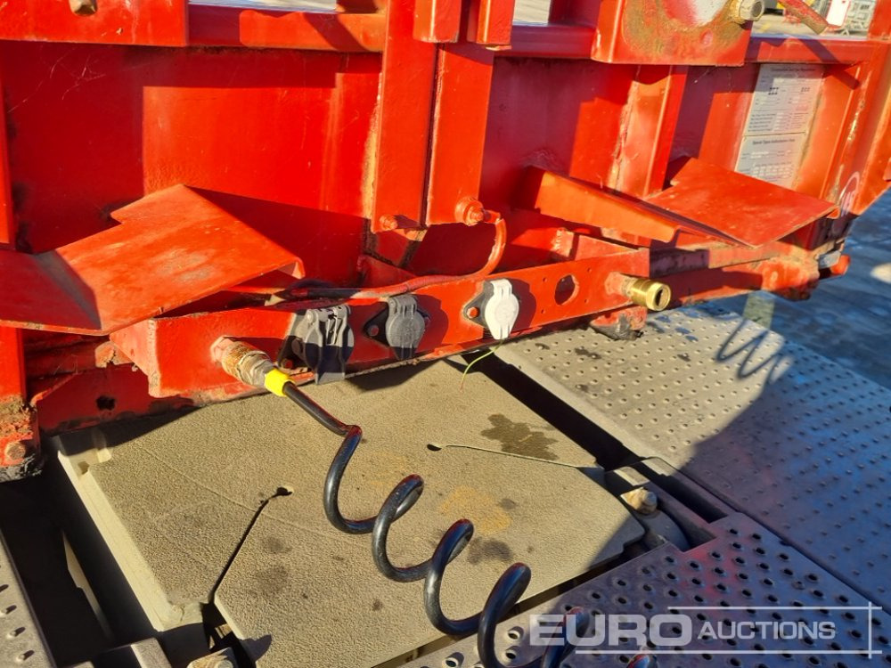 Грузовик бортовой/ Платформа Nooteboom 4 Axle Extendable Low Loader Trailer, Twin Axle Rear Steer, Out Riggers: фото 26