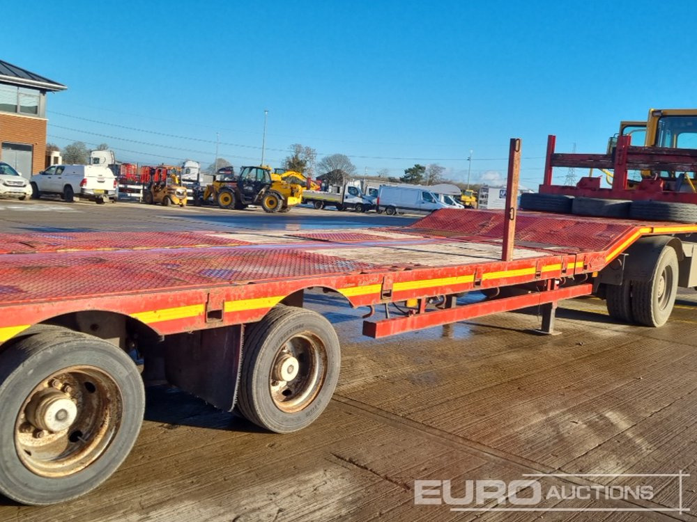 Грузовик бортовой/ Платформа Nooteboom 4 Axle Extendable Low Loader Trailer, Twin Axle Rear Steer, Out Riggers: фото 20