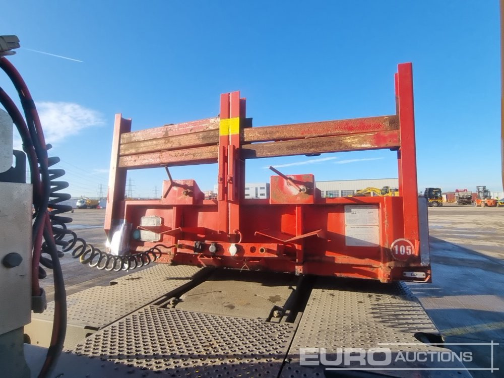 Грузовик бортовой/ Платформа Nooteboom 4 Axle Extendable Low Loader Trailer, Twin Axle Rear Steer, Out Riggers: фото 8