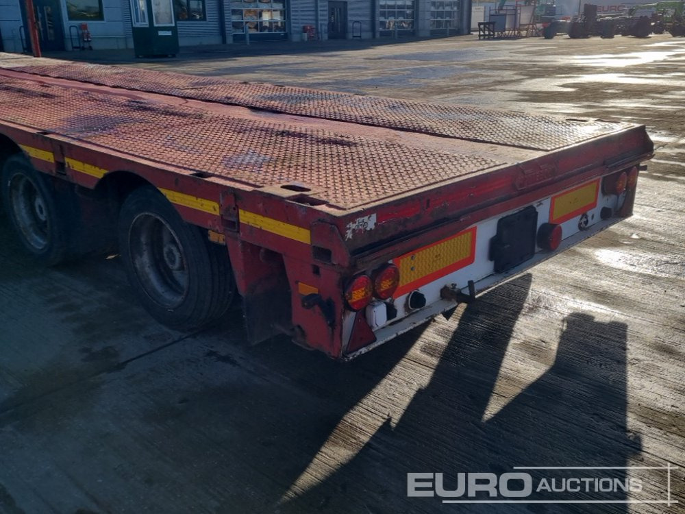 Грузовик бортовой/ Платформа Nooteboom 4 Axle Extendable Low Loader Trailer, Twin Axle Rear Steer, Out Riggers: фото 27