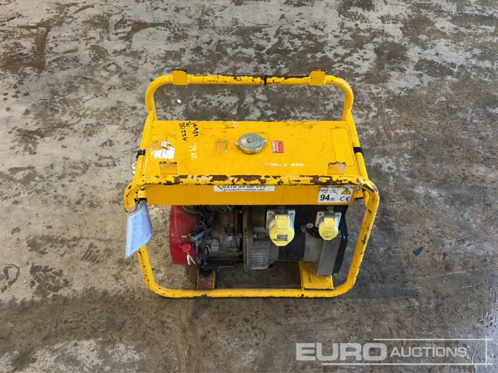 Stephill 3Kva Petrol Generator, Honda Engine (Spares) - Электрогенератор: фото 2 Stephill 3Kva Petrol Generator, Honda Engine (Spares) - Электрогенератор: фото 2