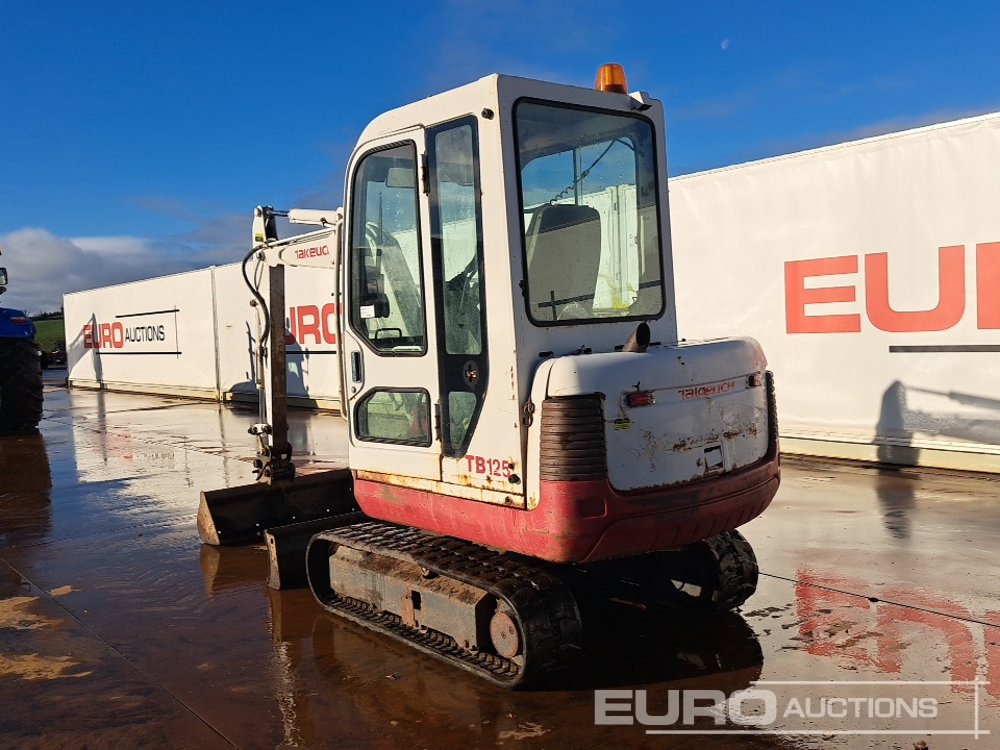 Takeuchi TB125 - Мини-экскаватор: фото 3 Takeuchi TB125 - Мини-экскаватор: фото 3