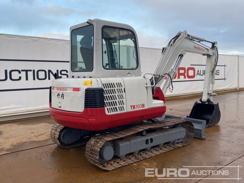 Takeuchi TB150 - Мини-экскаватор: фото 5 Takeuchi TB150 - Мини-экскаватор: фото 5