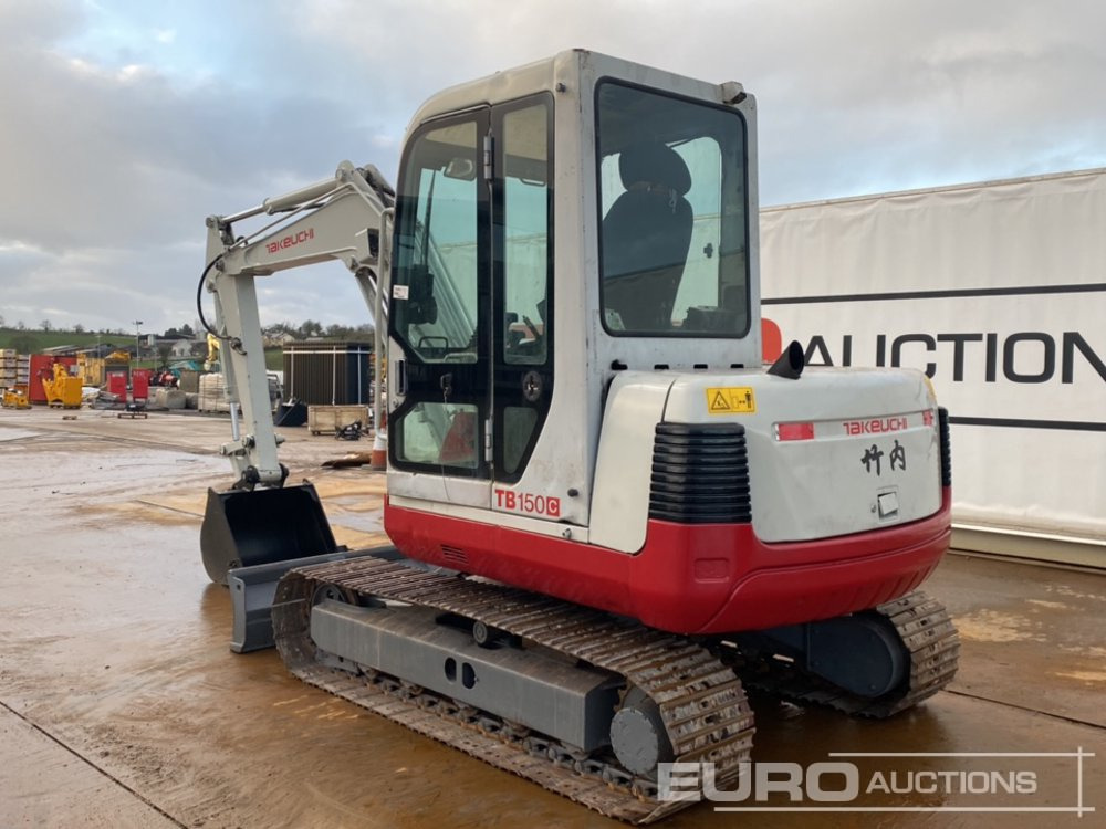 Takeuchi TB150 - Мини-экскаватор: фото 3 Takeuchi TB150 - Мини-экскаватор: фото 3