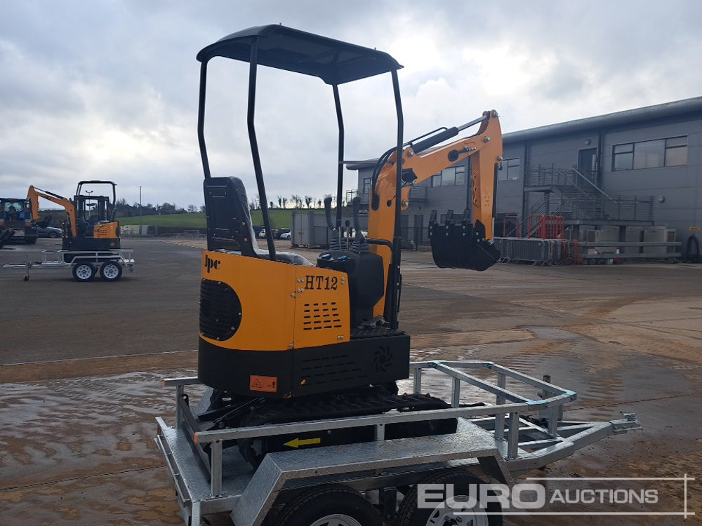 Unused 2025 JPC HT12 - Мини-экскаватор: фото 5 Unused 2025 JPC HT12 - Мини-экскаватор: фото 5