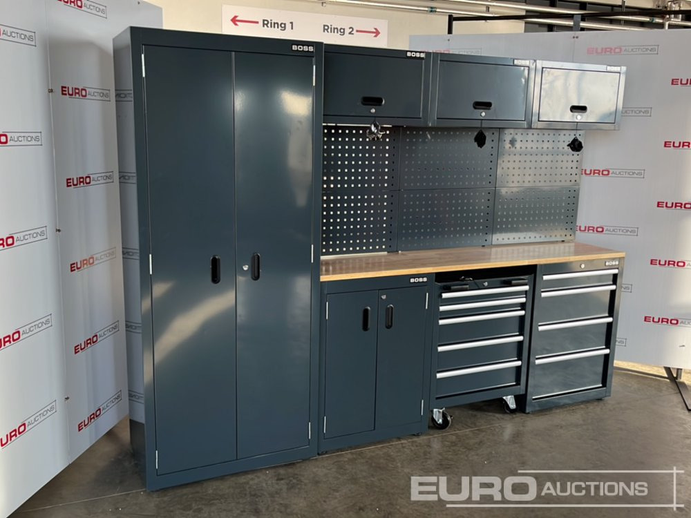 Unused Boss 2.6m 9 Drawer, 5 Cabinet Tool Station - Оборудование для гаражей/ Мастерских: фото 3 Unused Boss 2.6m 9 Drawer, 5 Cabinet Tool Station - Оборудование для гаражей/ Мастерских: фото 3
