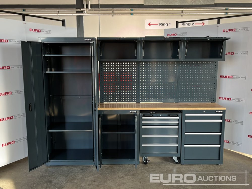 Unused Boss 2.6m 9 Drawer, 5 Cabinet Tool Station - Оборудование для гаражей/ Мастерских: фото 4 Unused Boss 2.6m 9 Drawer, 5 Cabinet Tool Station - Оборудование для гаражей/ Мастерских: фото 4