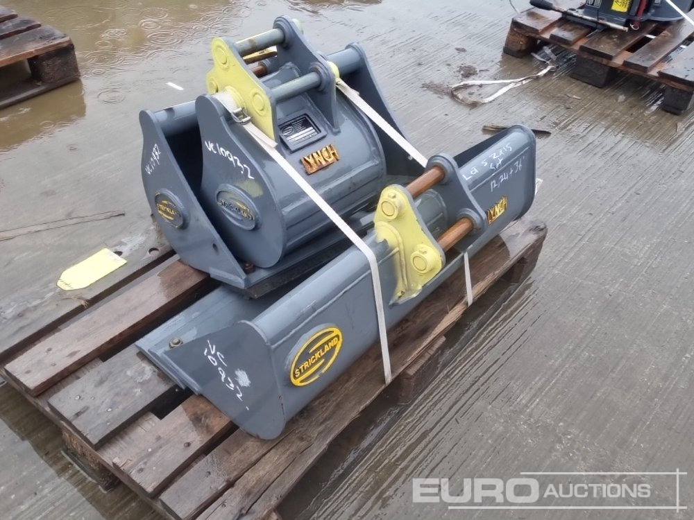 Unused Strickland 36" Ditching, 24", 12" Digging Bucket 30mm Pin to suit Mini Excavator - Ковш: фото 3 Unused Strickland 36" Ditching, 24", 12" Digging Bucket 30mm Pin to suit Mini Excavator - Ковш: фото 3