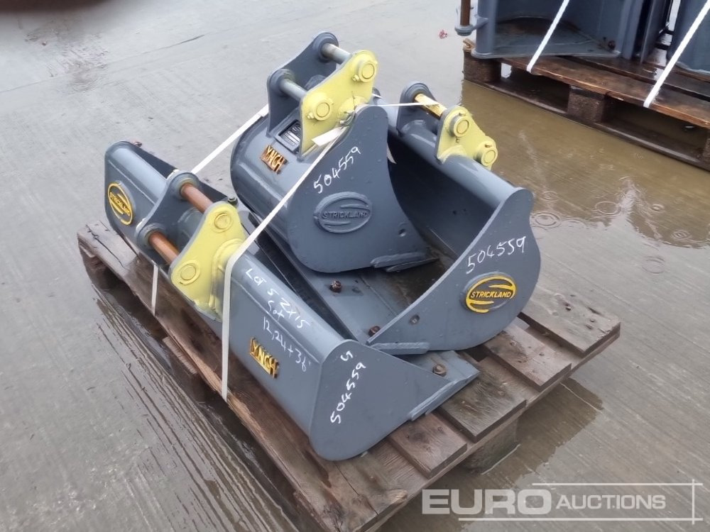 Unused Strickland 36" Ditching, 24", 12" Digging Bucket 30mm Pin to suit Mini Excavator - Ковш: фото 5 Unused Strickland 36" Ditching, 24", 12" Digging Bucket 30mm Pin to suit Mini Excavator - Ковш: фото 5