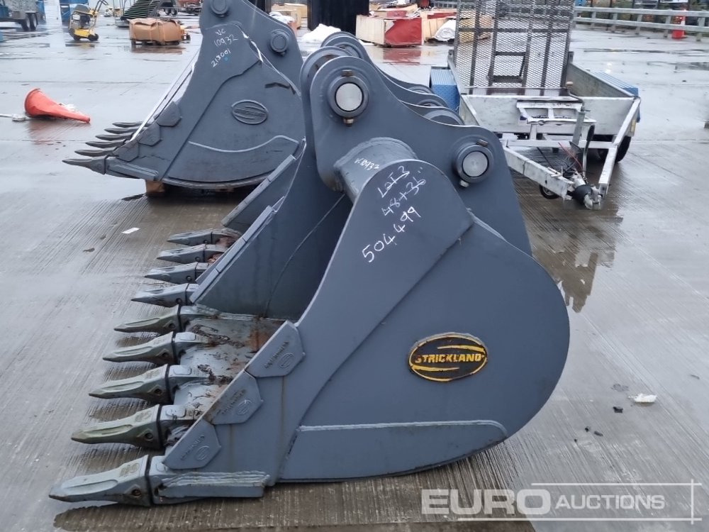 Unused Strickland 48", 36" Digging Bucket 80mm Pin to suit 20 Ton Excavator - Ковш: фото 2 Unused Strickland 48", 36" Digging Bucket 80mm Pin to suit 20 Ton Excavator - Ковш: фото 2