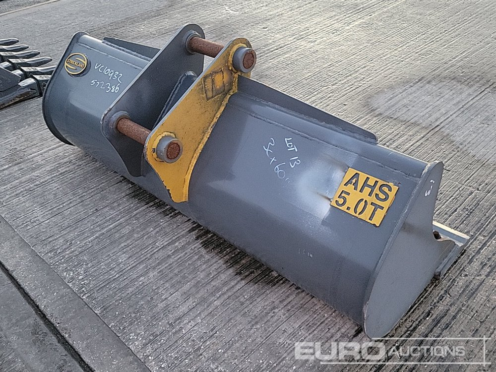 Unused Strickland 60" Ditching Bucket 45mm Pin to suit 4-6 Ton Excavator - Ковш: фото 5 Unused Strickland 60" Ditching Bucket 45mm Pin to suit 4-6 Ton Excavator - Ковш: фото 5