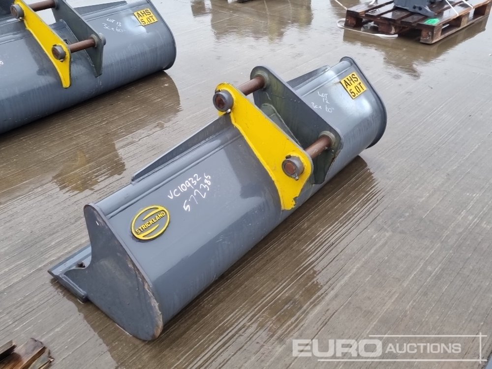 Unused Strickland 60" Ditching Bucket 45mm Pin to suit 4-6 Ton Excavator - Ковш: фото 3 Unused Strickland 60" Ditching Bucket 45mm Pin to suit 4-6 Ton Excavator - Ковш: фото 3