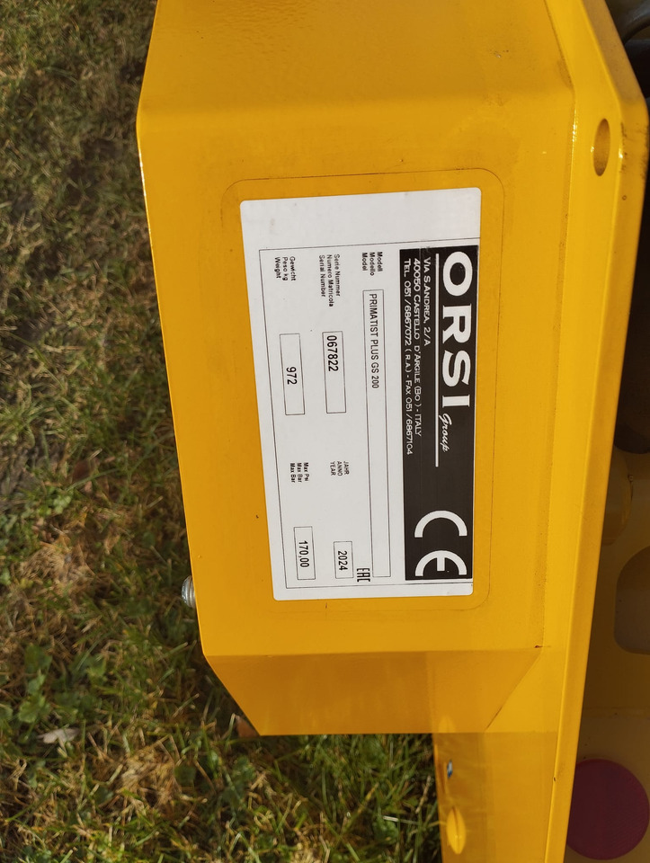 Orsi trincia laterale nuova Primatist Plus GS 200 - Боковая косилка-измельчитель: фото 3 Orsi trincia laterale nuova Primatist Plus GS 200 - Боковая косилка-измельчитель: фото 3