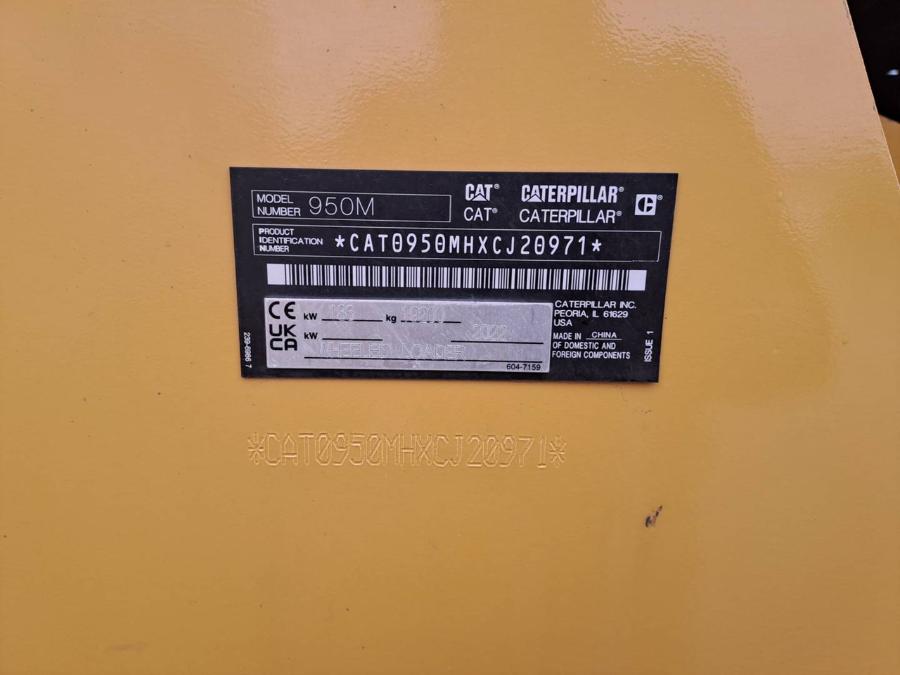 Колёсный погрузчик CAT 950M: фото 6 Колёсный погрузчик CAT 950M: фото 6