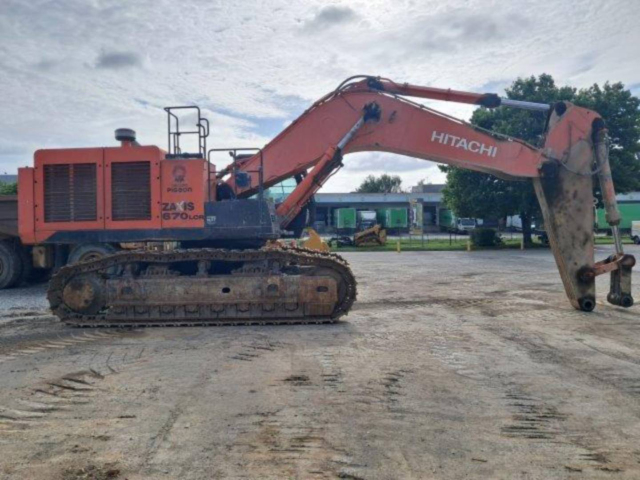Гусеничный экскаватор HITACHI ZX 670 45: фото 28