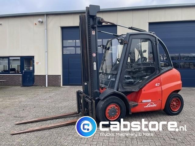Linde H45D Bouwjaar 2006 - draaiuren 15.577 - Vorken 160 cm - VW Diesel - Дизельный погрузчик: фото 3 Linde H45D Bouwjaar 2006 - draaiuren 15.577 - Vorken 160 cm - VW Diesel - Дизельный погрузчик: фото 3