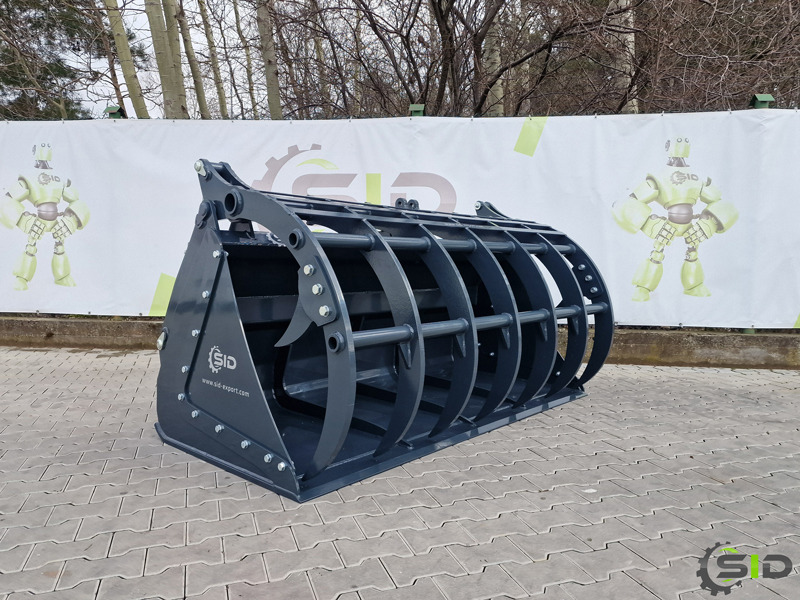 SID GREIFSCHAUFEL XXL GEBRANNTE ZINKEN / BMS Godet Crocodile / Grab bucket crocodile 2,2 - Грейферный ковш для Ковшей для погрузчика: фото 1 SID GREIFSCHAUFEL XXL GEBRANNTE ZINKEN / BMS Godet Crocodile / Grab bucket crocodile 2,2 - Грейферный ковш для Ковшей для погрузчика: фото 1