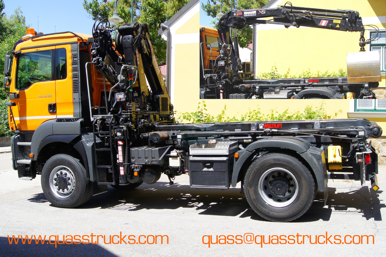 MAN TGA 18.360 BL 4x4/Euro4/TÜV/HIAB 111 korbfähig/MULTILIFT/Winterdienst - Самосвал, Автоманипулятор: фото 3 MAN TGA 18.360 BL 4x4/Euro4/TÜV/HIAB 111 korbfähig/MULTILIFT/Winterdienst - Самосвал, Автоманипулятор: фото 3