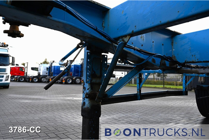 Полуприцеп-контейнеровоз/ Сменный кузов Blumhardt Cont.-Sal 40.24 E FIXED CHASSIS | 2x20-30-40ft * STEEL SUSPENSION * 5450 KG * BPW: фото 10