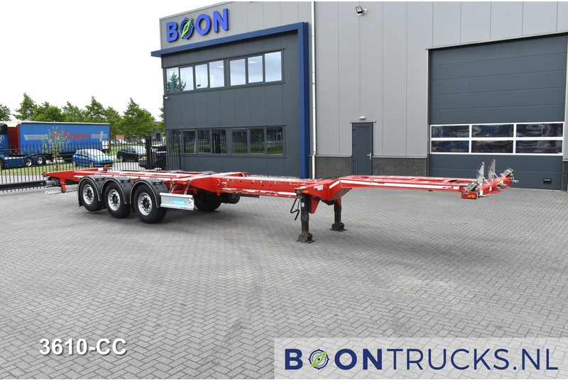 D-Tec FLEXITRAILER | 2x20-30-40-45ft HC * 2x LIFT AXLE * 2x EXTENDABLE * DISC BRAKES - Полуприцеп-контейнеровоз/ Сменный кузов: фото 4 D-Tec FLEXITRAILER | 2x20-30-40-45ft HC * 2x LIFT AXLE * 2x EXTENDABLE * DISC BRAKES - Полуприцеп-контейнеровоз/ Сменный кузов: фото 4