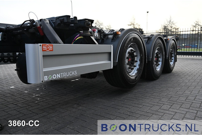 Полуприцеп-контейнеровоз/ Сменный кузов Pacton ET3 | 2x20-30-40-45ft HC * 2x EXTENDABLE * LIFT AXLE * NL TRAILER * APK 06-2026: фото 17